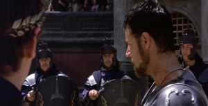 My favorite non-battle scene from Gladiator. clinic