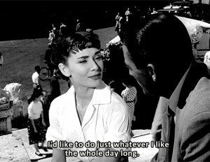 ... her birthday, here are my favorite Audrey Hepburn movie quotes