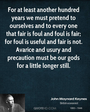 Maynard Keynes Quotes