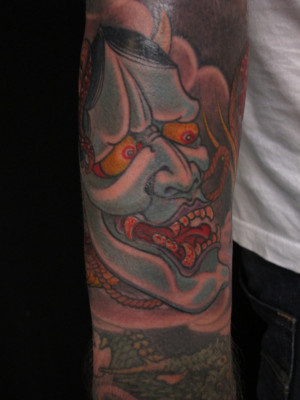 Tattoo Von Luke Atkinson Ratattoo Checker Demon Tattoos Stuttgart