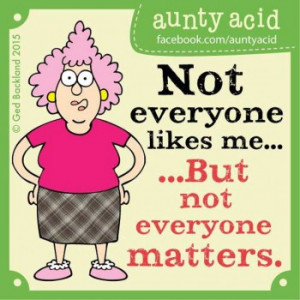 Aunty Acid Sayings