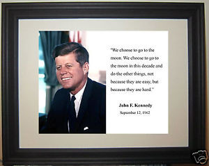 John-F-Kennedy-to-the-moon-Famous-Quote-Framed-Photo-Picture