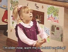 cute quote 90s full house michelle tanner sitcom howrude im older now ...