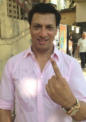 Madhur Bhandarkar Voting Picture