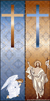 Christian Bookmark with Angel
