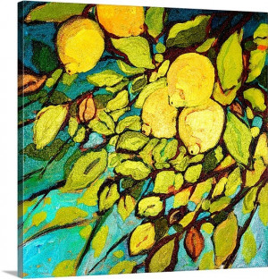 Lemon Tree Fun Photo Canvas Print | Great Big Canvas