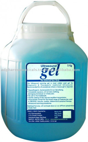 Intelect Ultrasound Gel 1 3 Gallon 5 Liter container with one 8 5 oz