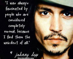 Depp has talked about getting drunk earlier in his career and having ...