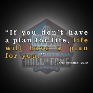 Pro Football Hall of Famer Chris Doleman delivered this #quote during ...