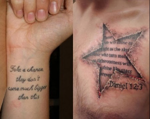 Short music quotes for tattoos