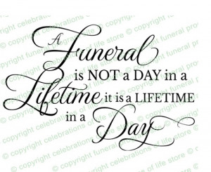 ... this image include: funeral cards, funeral program and funeral quotes