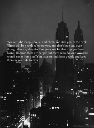 ... ://quotespictures.com/youre-right-people-do-lie-and-cheat-life-quote