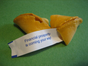 Fortune Cookie Friday - Money, money, money!