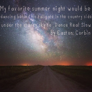 Favorite summer country night
