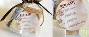 Smore's wedding favors | Smores Favor Bags for Weddings or Parties S ...