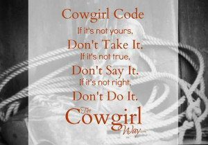 cowgirl code