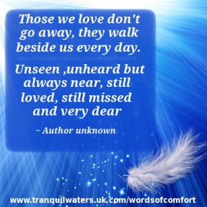 bereavement messages poems