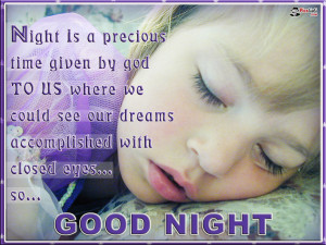 Good Night Picture Message and Quote Wallpaper With Good Night SMS.