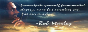 Bob Marley quote timeline cover banner