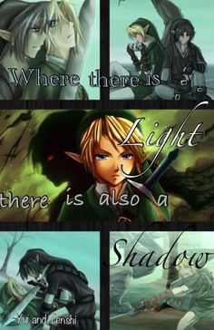Legend of Zelda, Shadow and Links story. The quote is made by my ...