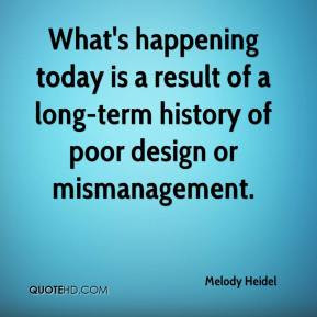 Mismanagement Quotes