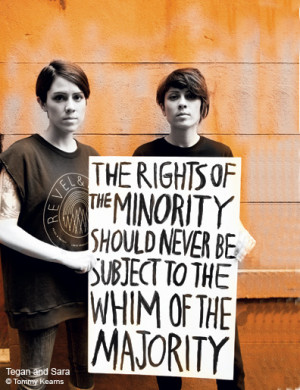 Tegan and Sara’s Tegan Quin on Marriage Equality