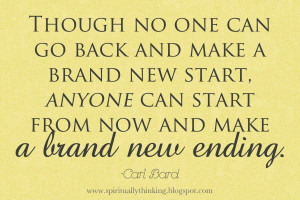 start….