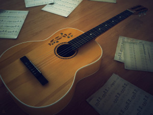Acoustic Guitar Wallpaper For Facebook Cover With Quotes Guitar ...