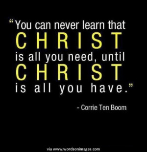 Quotes by corrie ten boom