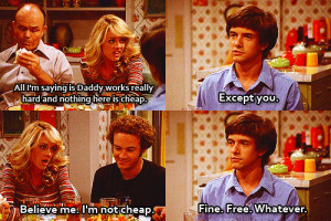 eric forman, funny, lol, text, that 70s show
