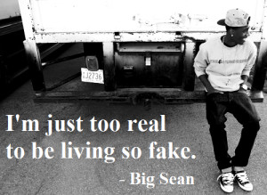 Big Sean #big sean lyrics #lyrics #too fake