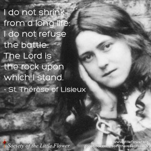 Saint Therese of Lisieux Quote