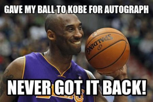 Kobe passes up chance to score. Wait, what?