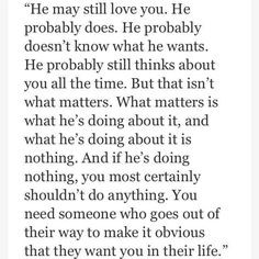 Hit the nail on the head! A man who wants to make a relationship work ...