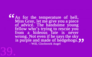 clockwork angel quotes