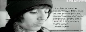 oliver sykes quotes Profile Facebook Covers
