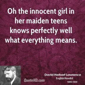 Innocent Girl Quotes