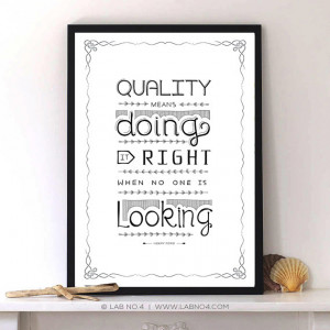 Henry ford Inspirational Quote with hand lettering and Modern ...