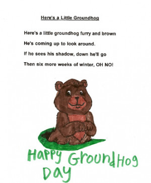 Groundhog day has always been a big event at my house.