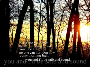 The hunger games ; Safe and sound