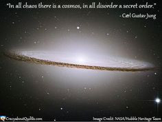 Stunning image from NASA with Carl Jung quote. Fifty million-year-old ...