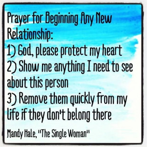 Prayer for new relationships