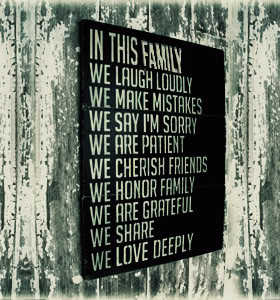 Family Values Quotes & Sayings