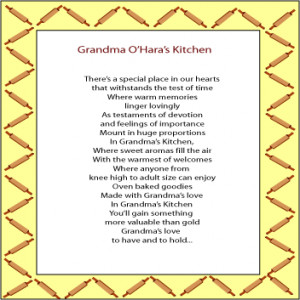 poems for grandmas