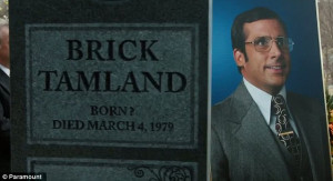 Not Brick? The weatherman's funeral takes place in the opening of the ...