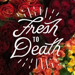 ... quotes, red, roses, text, typography, words, yellow, fresh to death