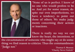 CONFERENCE FLASHBACK: THOMAS S. MONSON.