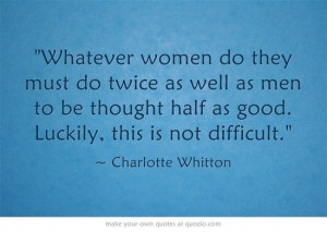Charlotte Whitton
