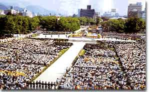 On August 6, the city of Hiroshima, Japan remembers those who lost ...