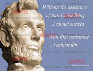 Lincoln Religion Poster
